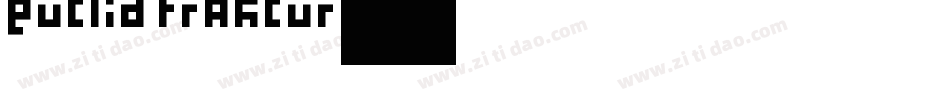 Euclid Fraktur字体转换